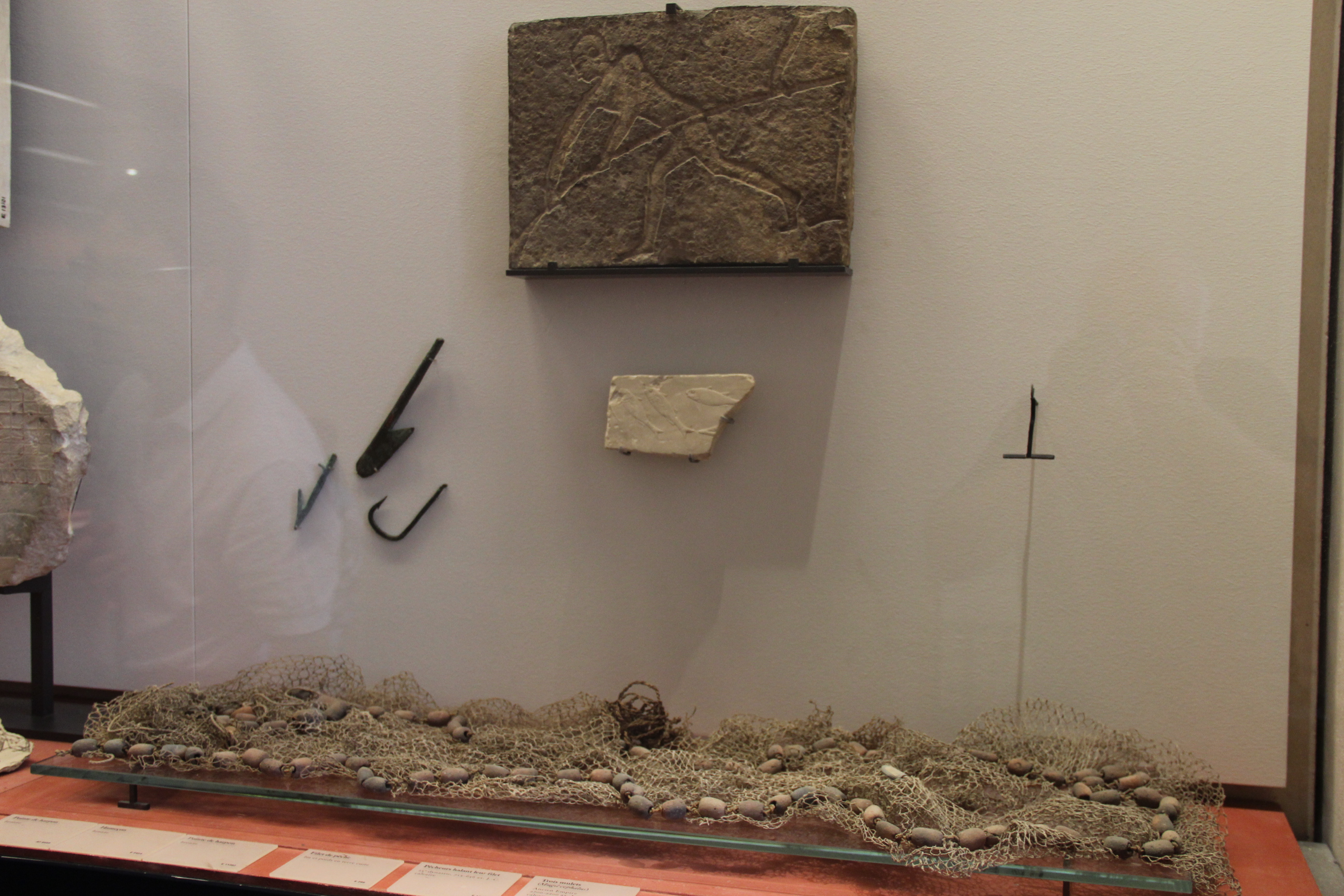 File:Ancient Egypt Fishing Gear & Bas-relief (28057200620).jpg - Wikimedia  Commons
