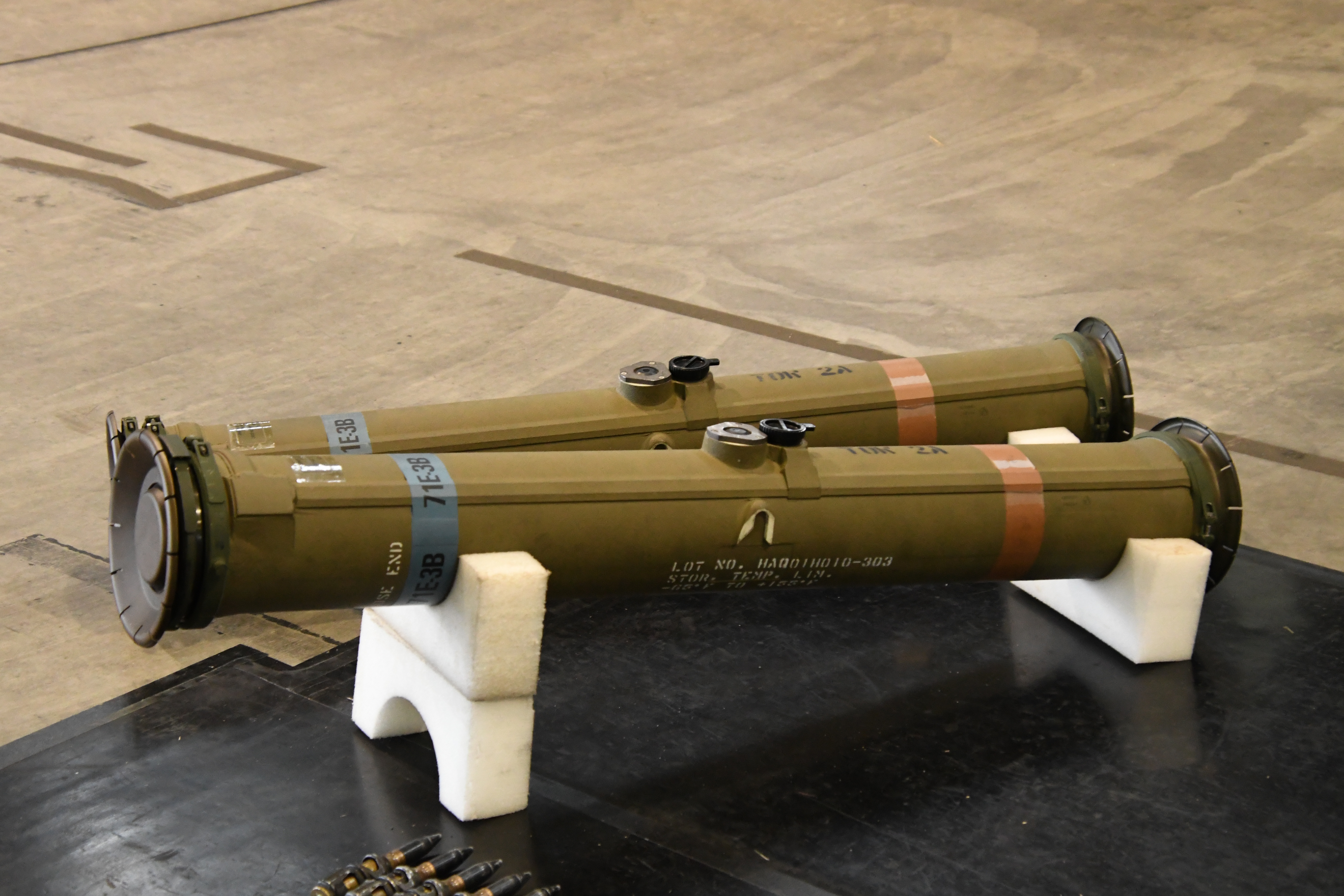 File Bgm 71 Tow Missile Canister At Jgsdf Camp Akeno November 4