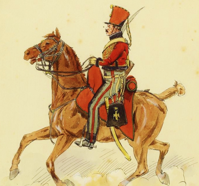 File Chasseur cheval de la Jeune Garde 1815 .jpg Wikimedia