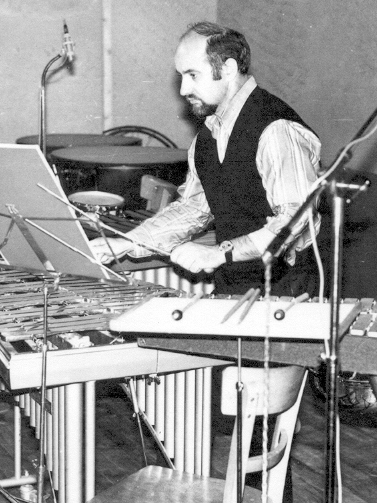 German percussion player, composer and professor Siegfried Fink