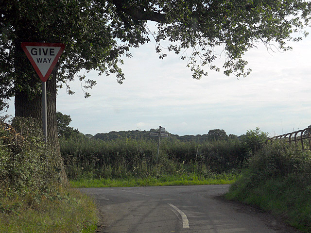 File:Give way at the junction - geograph.org.uk - 2031165.jpg