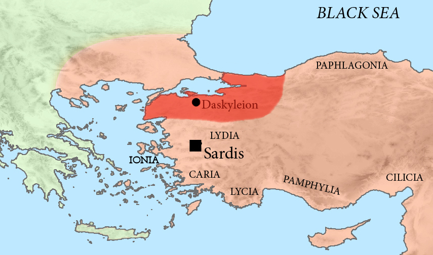 ancient greece dardanelles map