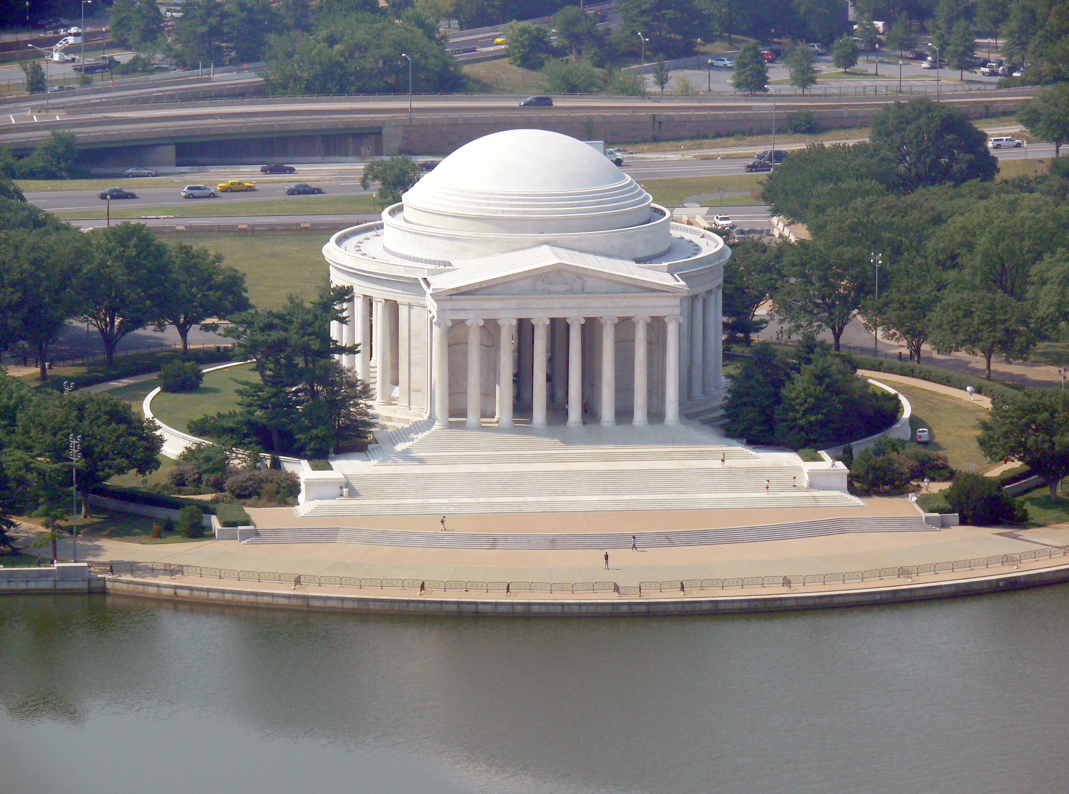 Washington Monument as Seen From the Jefferson Memorial скачать
