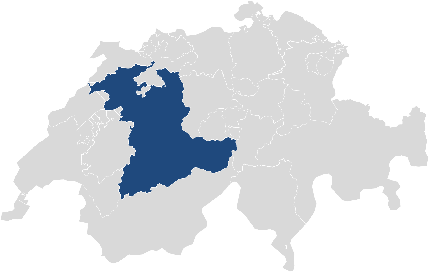 bern karte schweiz File Kanton Bern Auf Der Schweizer Karte Png Wikimedia Commons bern karte schweiz