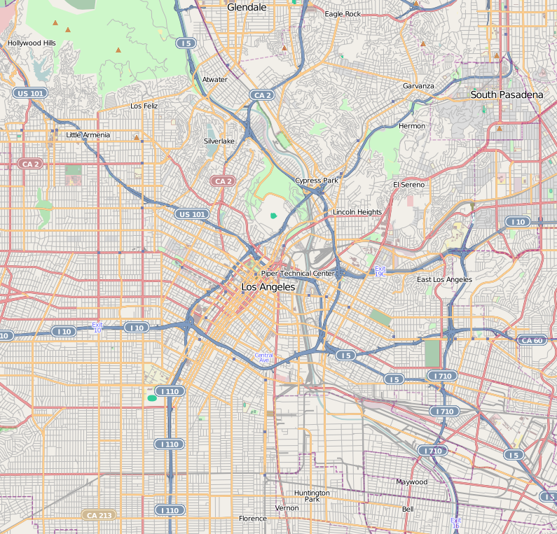 highland park los angeles climate