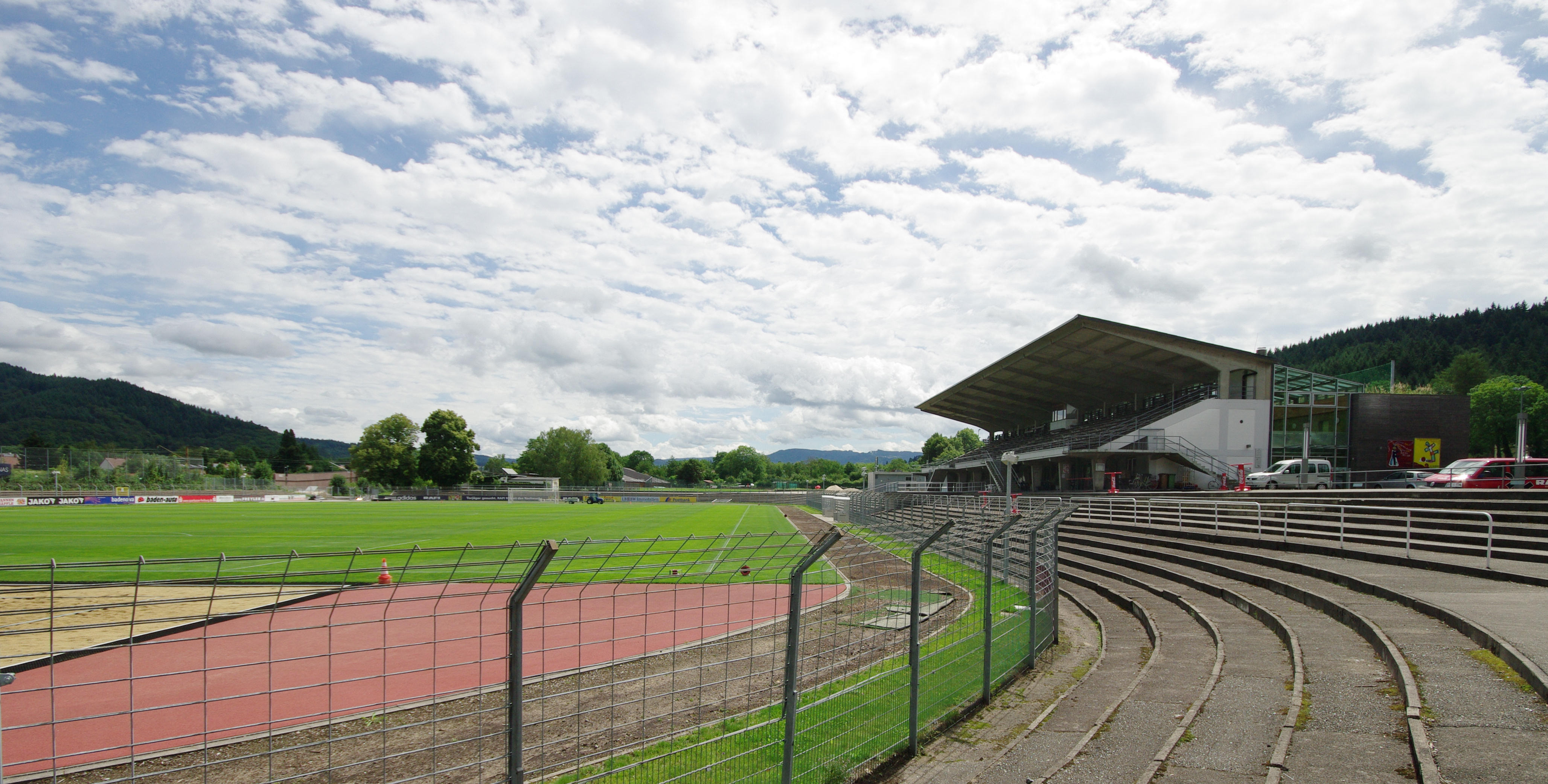 Das Mösle-Stadion in Freiburg