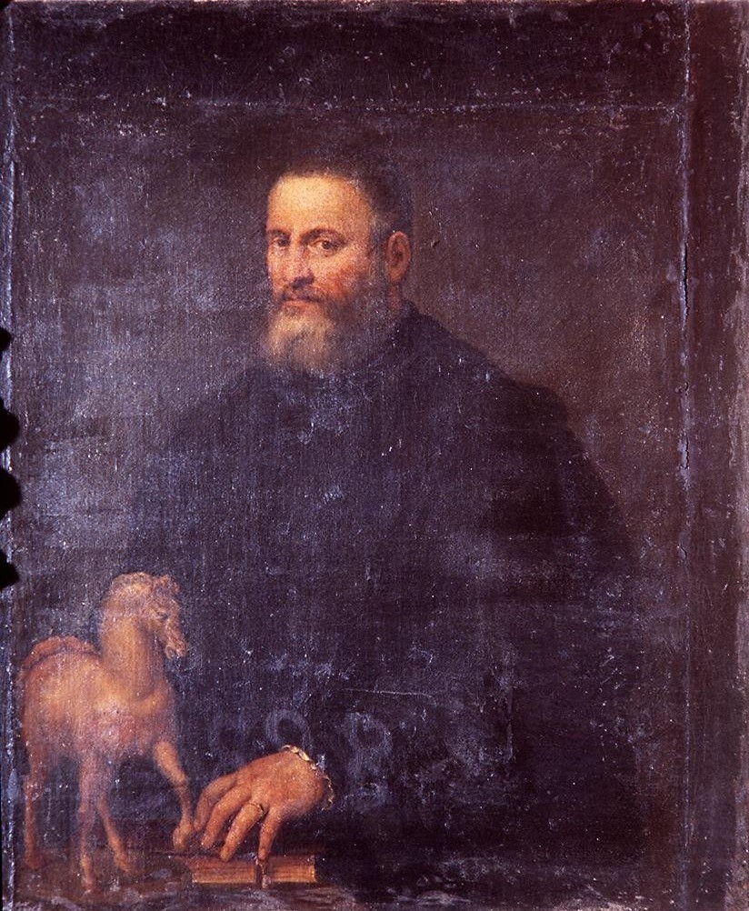 Portrait of Bartoli by the school of [[Titian