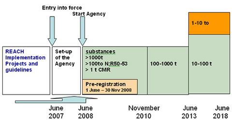 REACh Key Dates