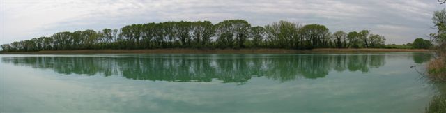 Soča/Isonzo near its mouth, Isola di Cane, Italy