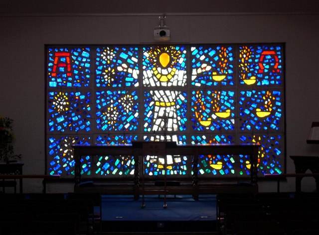 File:St. Aldhelm's Church - Stained glass window - geograph.org.uk - 509965.jpg