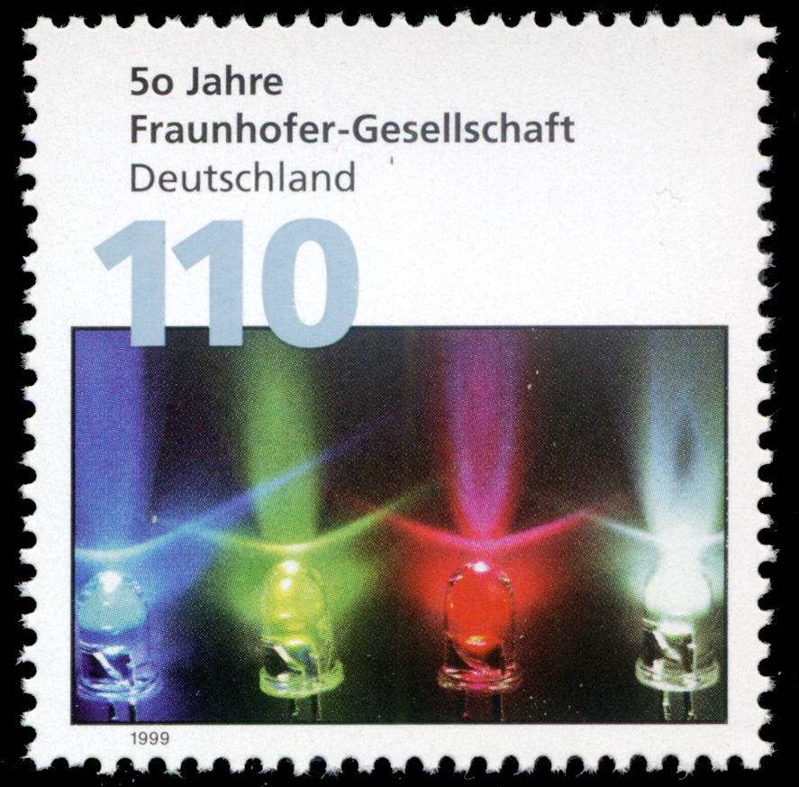 A German stamp: 50 years of the Fraunhofer Society