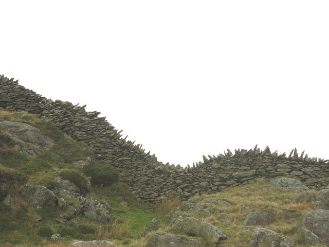 File:A magnificent farm boundary wall - geograph.org.uk - 267133.jpg