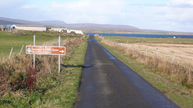 File:Approaching junction to Martello Tower - geograph.org.uk - 1031045.jpg