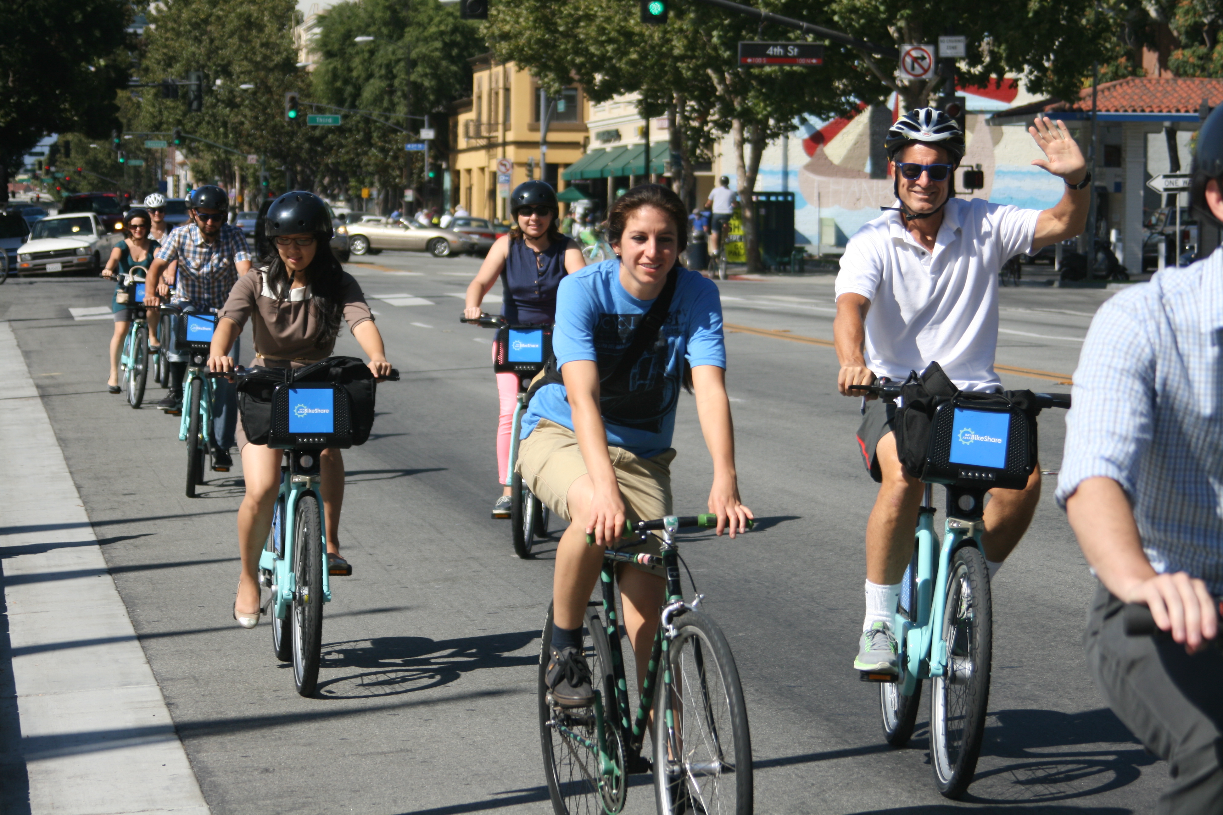 She is really on cycling