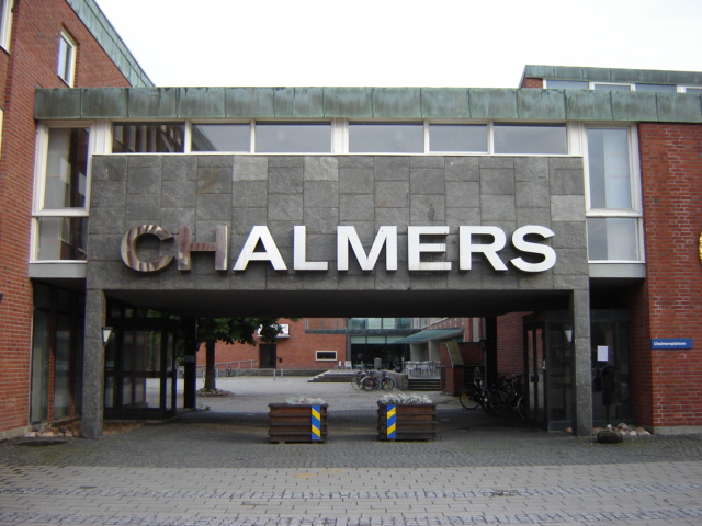 Entrée principale de l'université de technologie de Chalmers