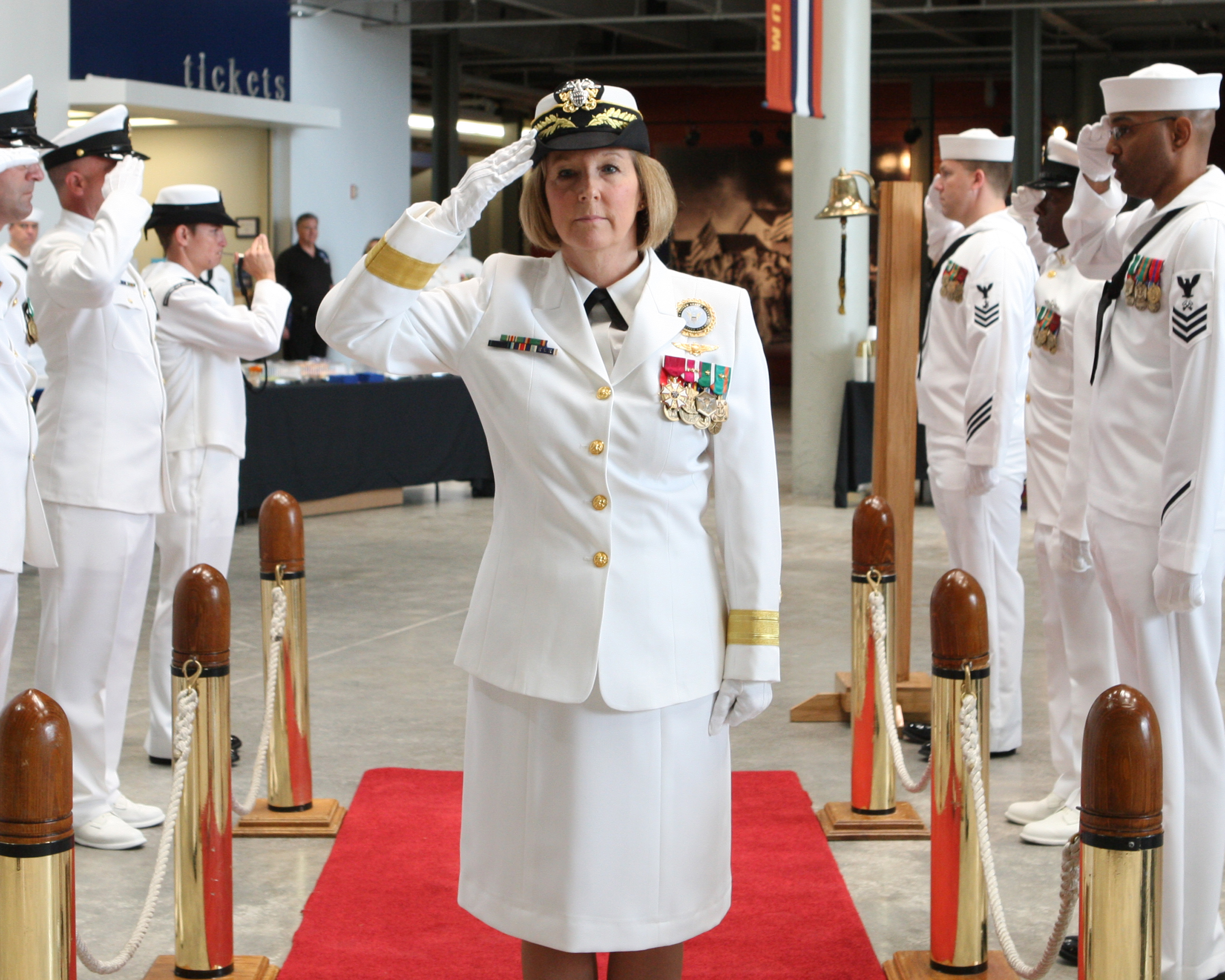 Парадная форма офицера ВМС США