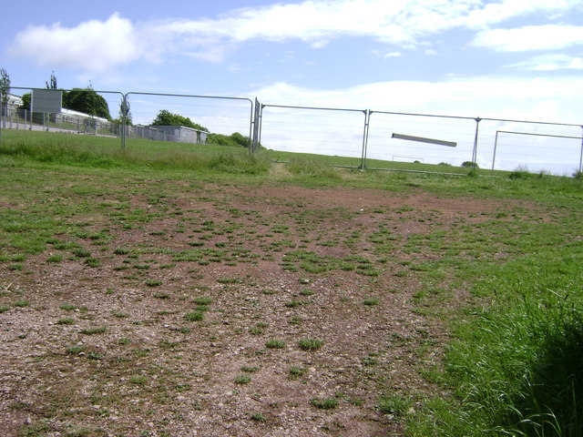 File:Closed entrance to football field, Higher Exeter Road, Teignmouth - geograph.org.uk - 1352853.jpg