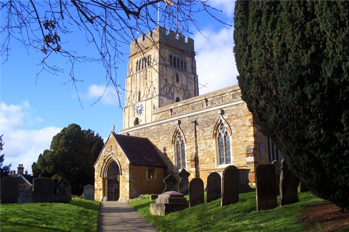 File:Earls Barton parish church, Northamptonshire, UK.jpg