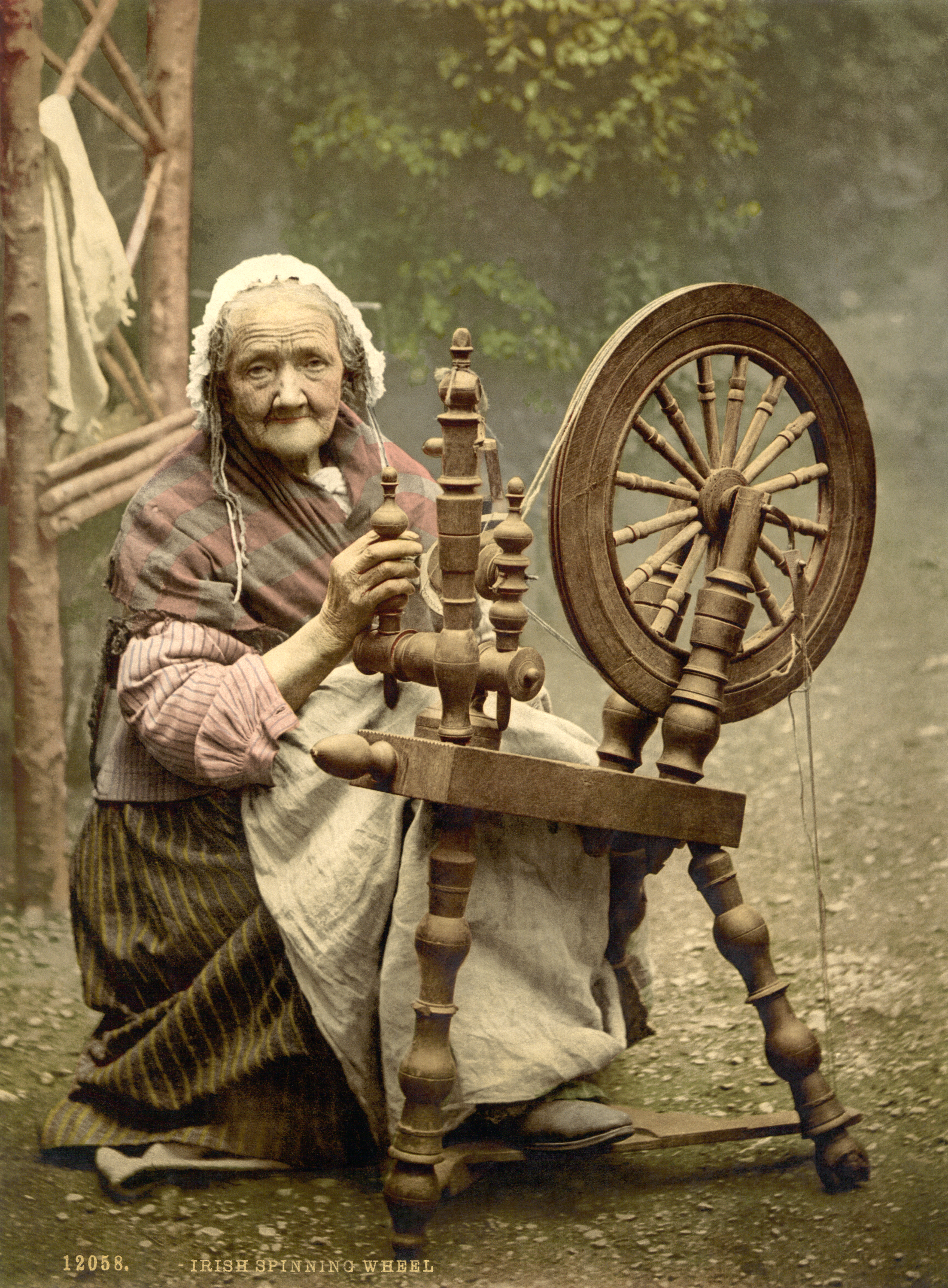 The Evolution of the Spinning Wheel