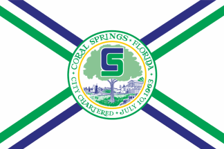 File:Flag of Coral Springs, Florida (until 2017).png