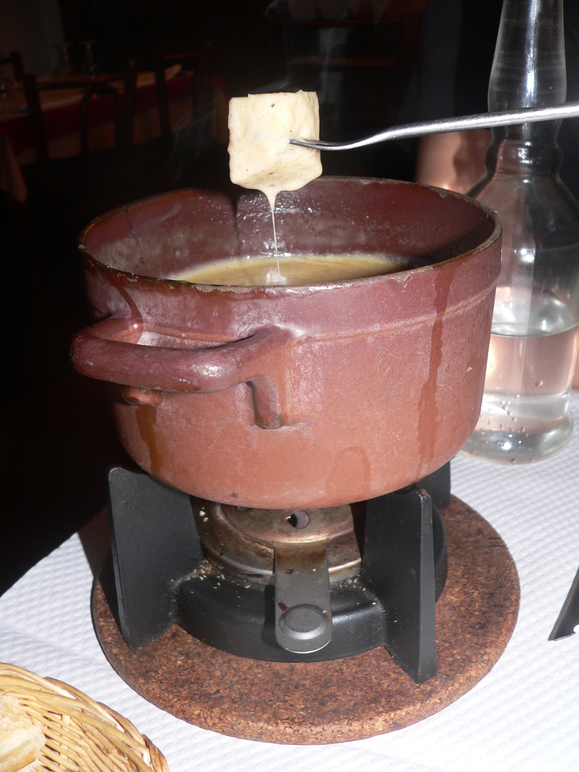 Fourchette à fondue — Wikipédia