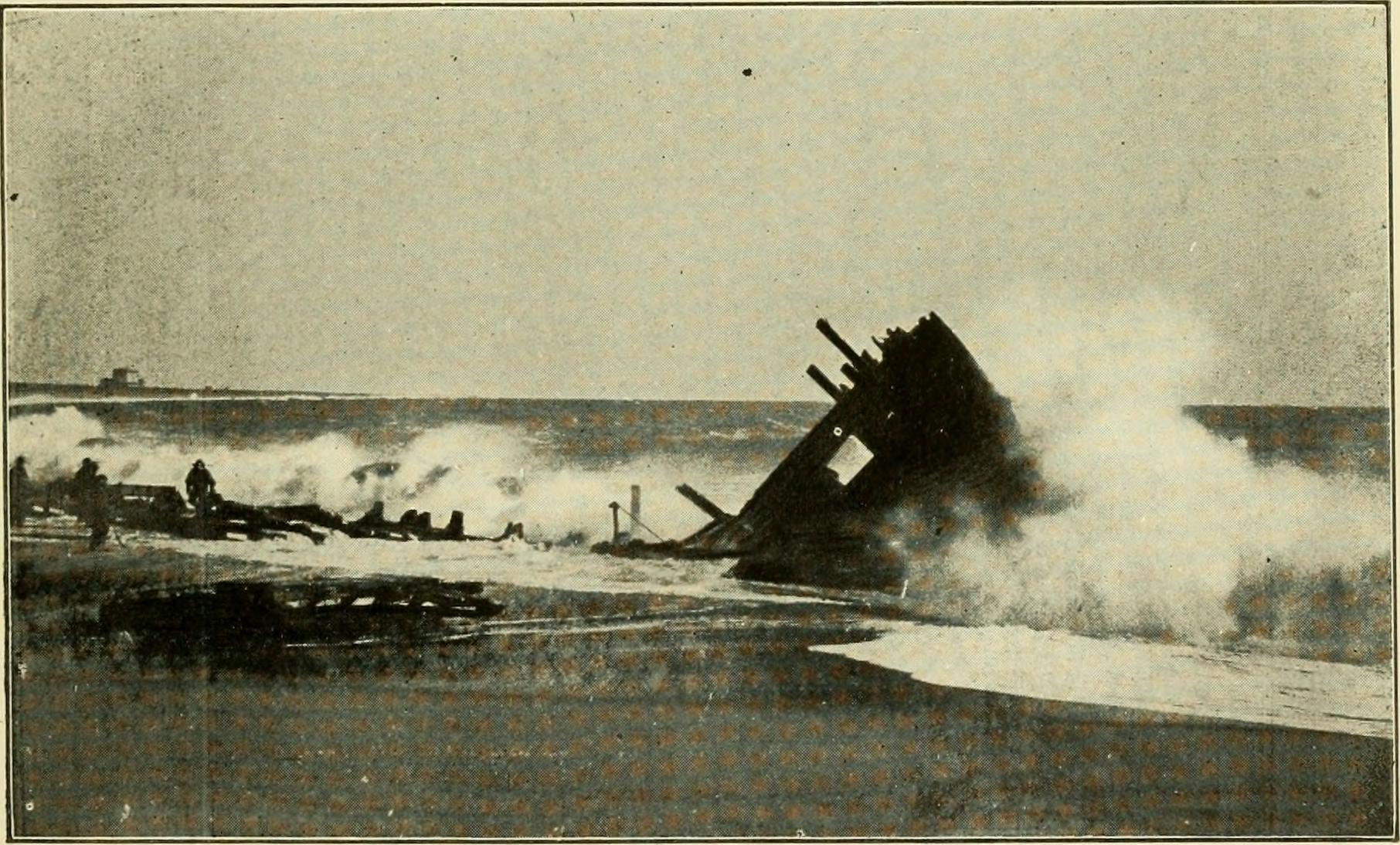 Shipwreck remains believed to be schooner Warren Sawyer