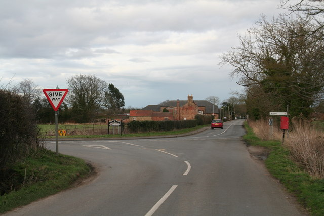 File:Junction of Claxby Road with Mawthorpe Hill Road next to Willoughby - geograph.org.uk - 3862259.jpg