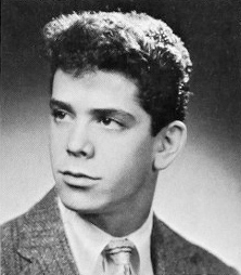 Reed as a high school senior, 1959