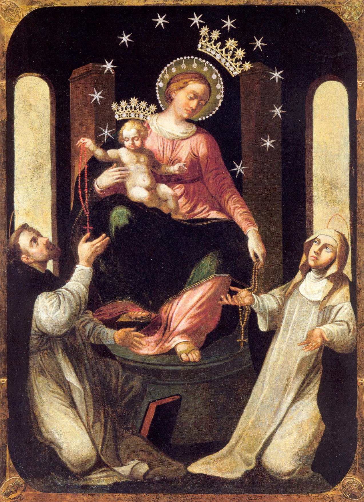 Matka Boża Pompejańska, Beata Vergine del Santo Rosario di Pompei, Blessed Virgin of the Rosary of Pompei.jpg