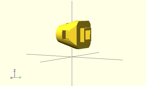 openscad projection