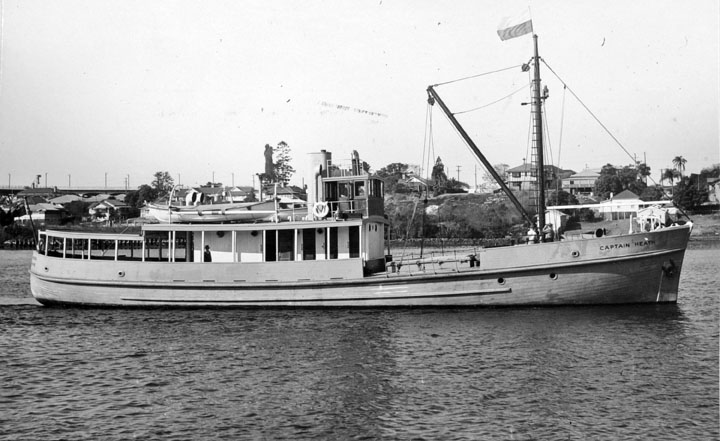 File:Queensland State Archives 2743 Brisbane pilot boat Captain Heath Brisbane River August 1946.png