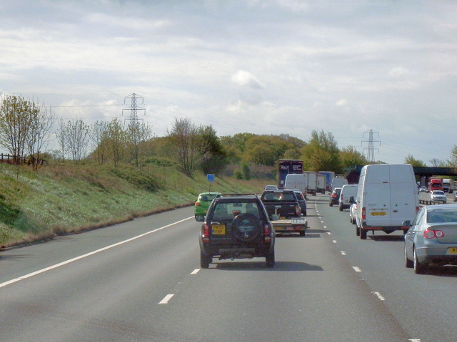 File:Southbound M6 near Knutsford - geograph.org.uk - 3504958.jpg