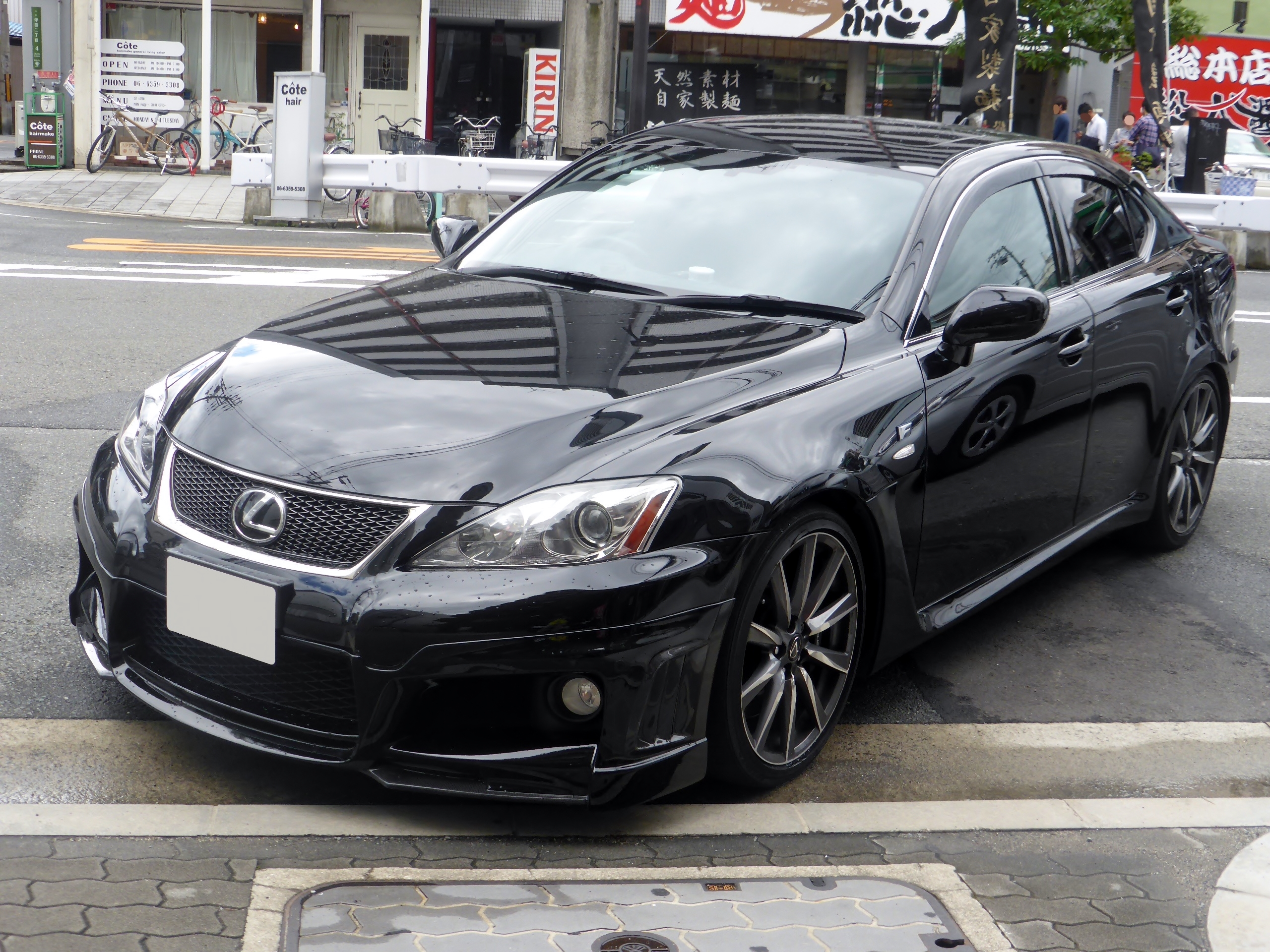 File:Tuned Lexus IS F (DBA-USE20) front.JPG - Wikimedia Commons