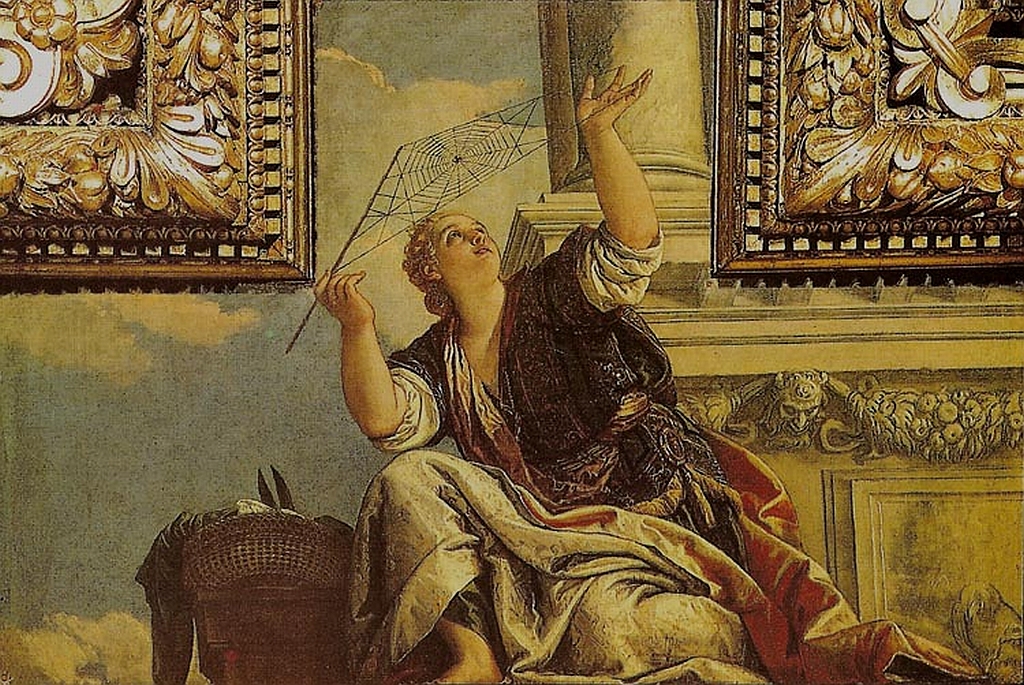 An image of Arachne, a famous example of weaving in mythology.