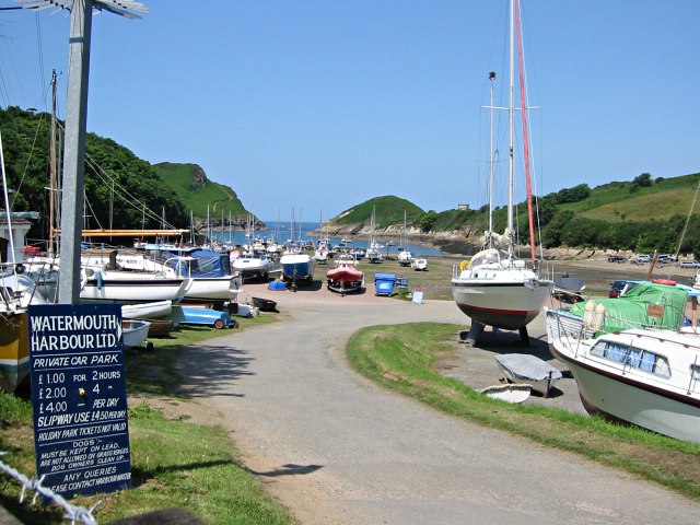 File:Watermouth Harbour - geograph.org.uk - 295891.jpg