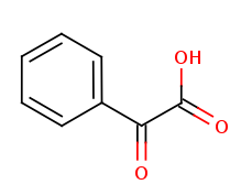 2-окс-2-фенилацетат химиялық құрылымы.png