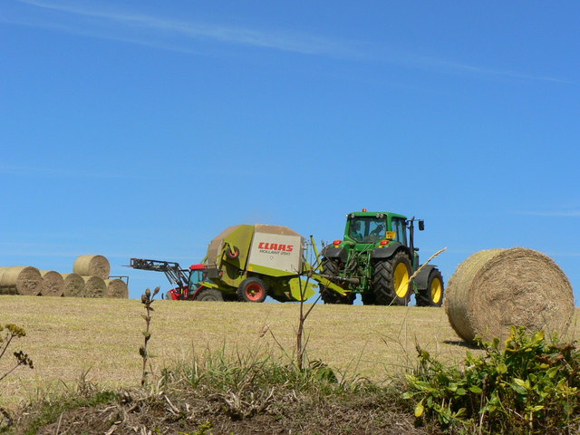 File:A good day for making hay. - geograph.org.uk - 1185740.jpg