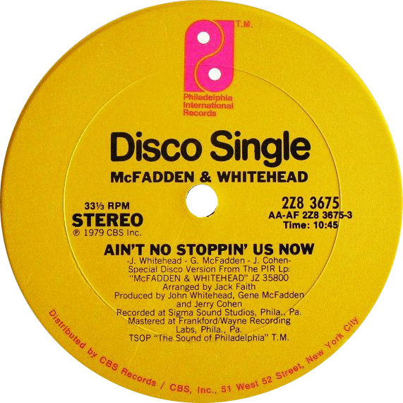 Ain't No Stoppin' Us Now - Wikipedia