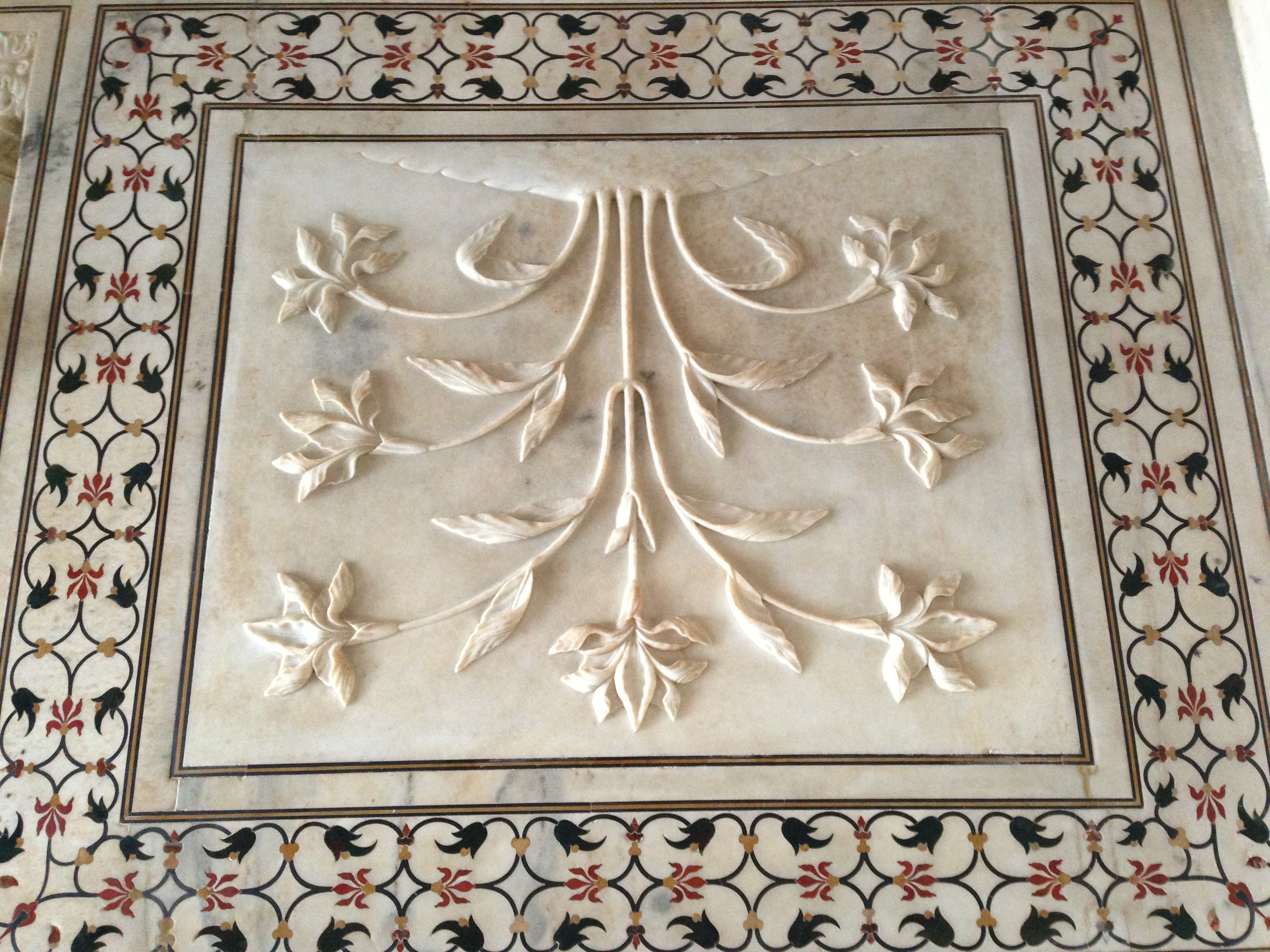 taj mahal inlays