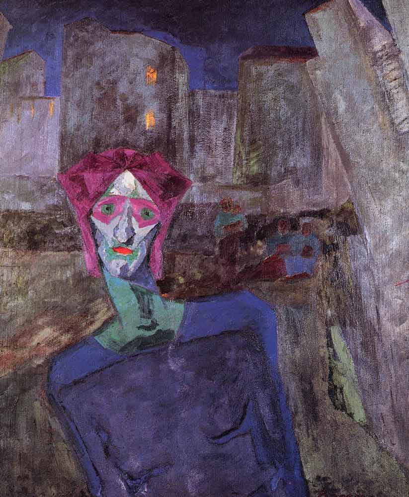 Umberto Boccioni, Nocturn, 1911, Galleria d’Arte Moderna, Turin, Italy.