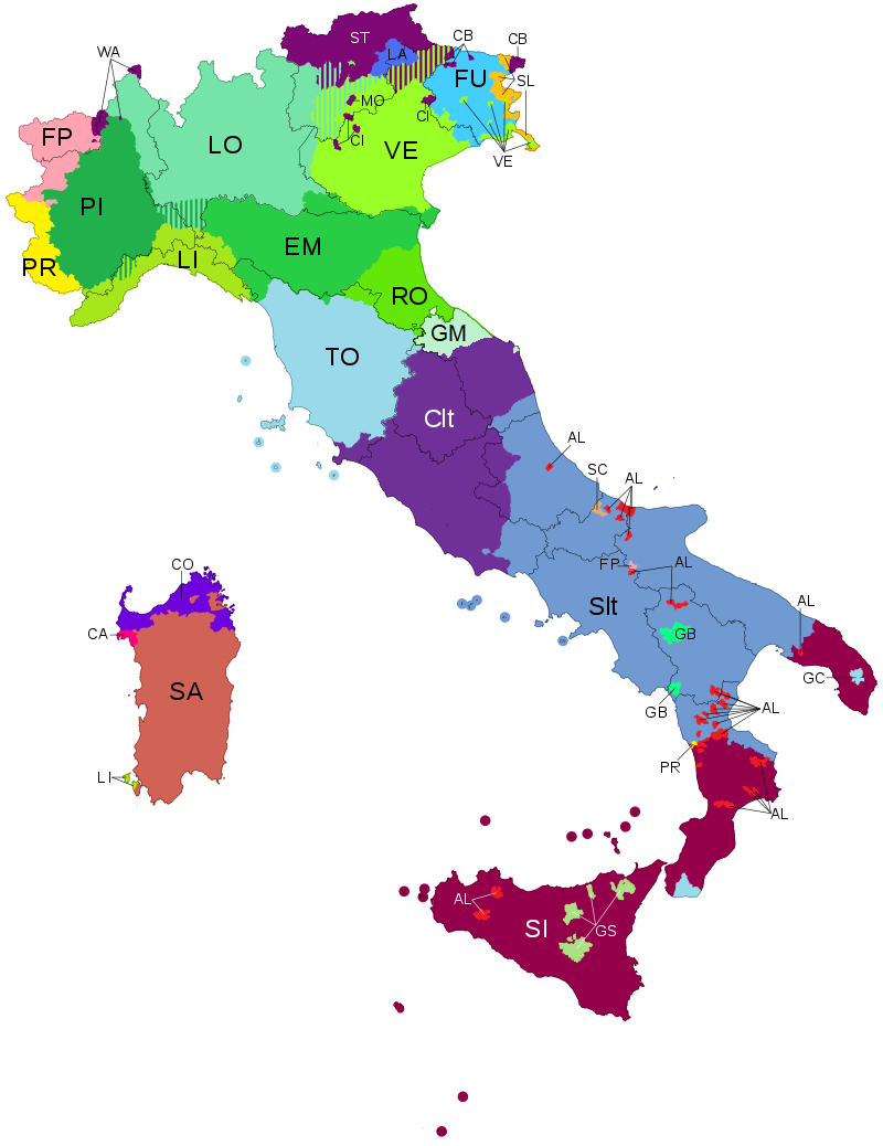 Lingue d'Italia - Wikipedia