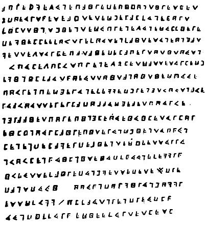 The cryptograph of Oliver Levasseur