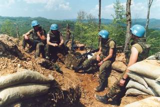 Dutchbat United Nations batallion in the Bosnian war