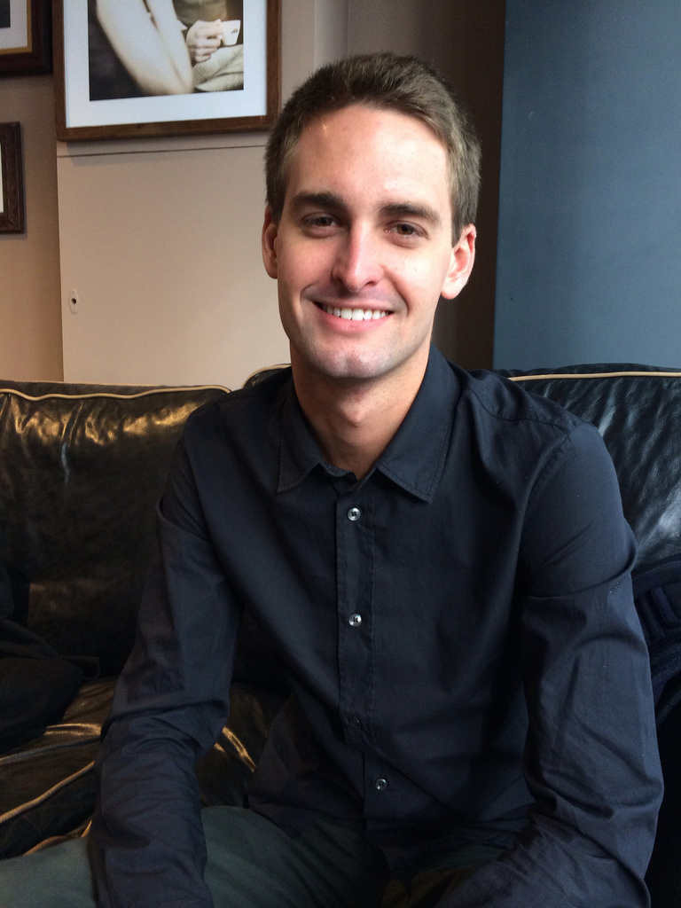 Evan Spiegel, founder of Snapchat