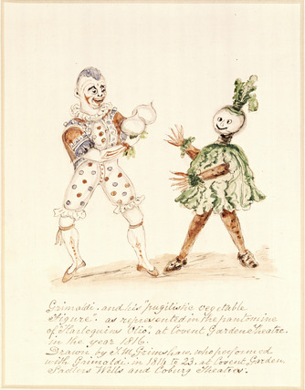 "Grimaldi and Vegetable" by TM Grimshaw (c. 1816)