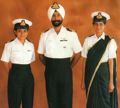 Indian navy sale dress image