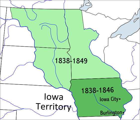 Iowa Territory's at-large congressional district