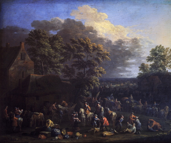 File:Jan Baptist van der Meiren - Pillage of a village.jpg