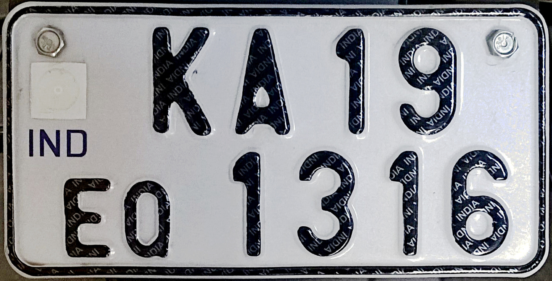 Vehicle registration plates of India - Wikipedia