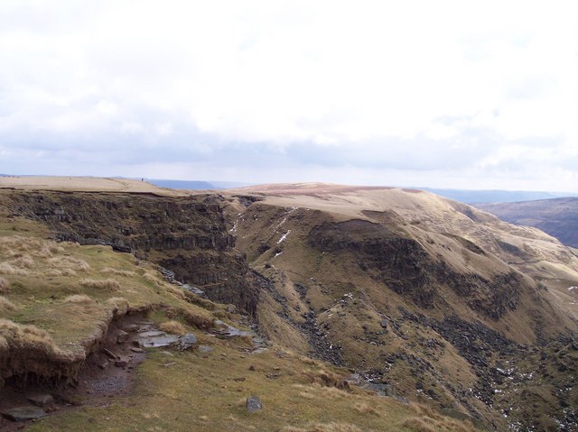 File:Landslip Alport Castles - geograph.org.uk - 741809.jpg